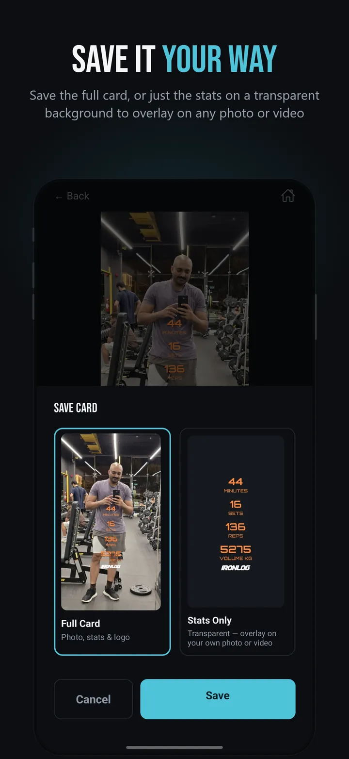 IronLog screenshot 9 of 9