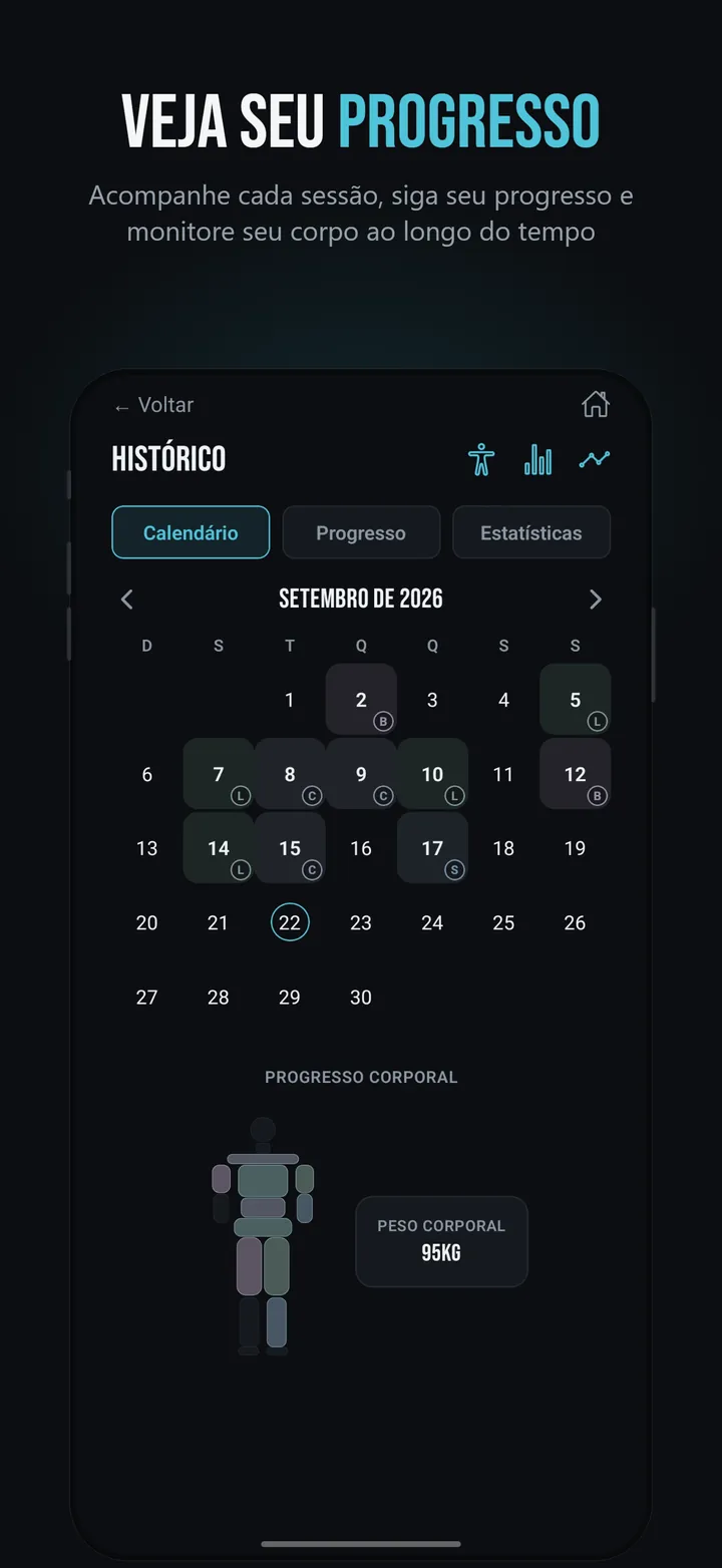 Captura de tela 2 de 7 do IronLog