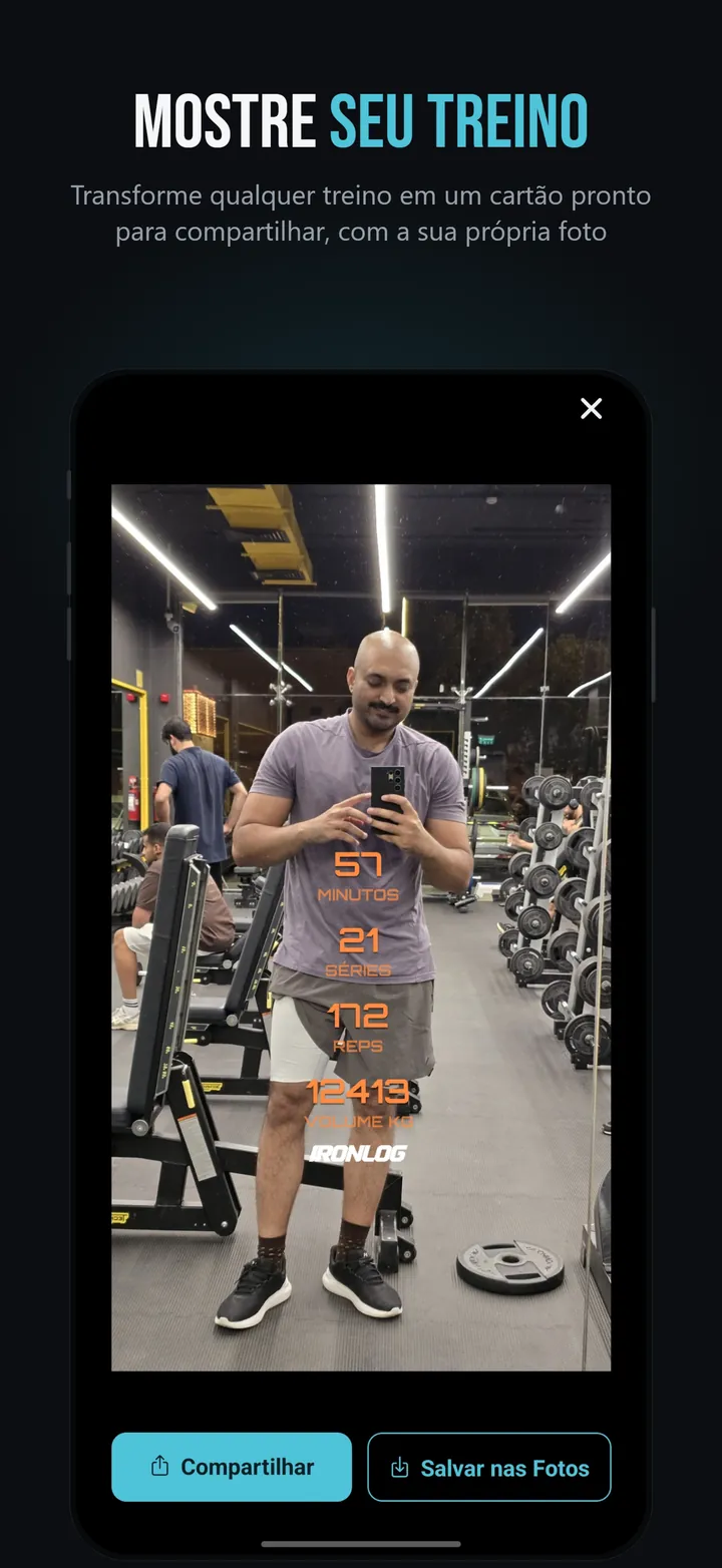 Captura de tela 5 de 7 do IronLog